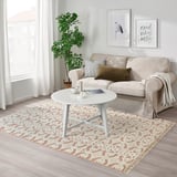 BEFODRAN Rug, high pile, red-pink/handmade, 5 ' 3 "x7 ' 7 "