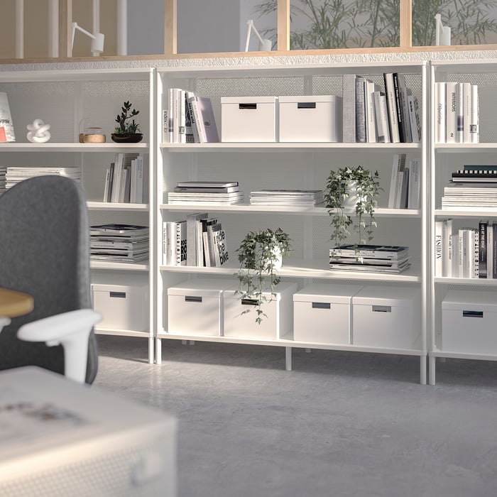 BEKANT shelf unit, white, 475/8x523/4" IKEA