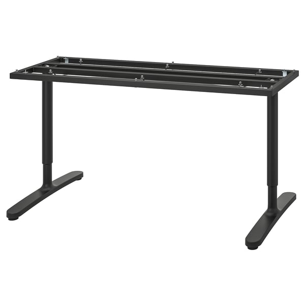 Bekant Underframe For Table Top Black 63x31 1 2 Ikea
