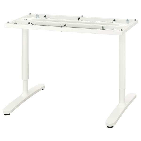 Bekant Underframe For Table Top White 47 1 4x31 1 2 Ikea