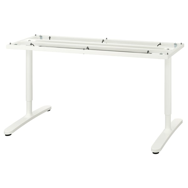 BEKANT Desk sit/stand, white, 63x311/2 - IKEA