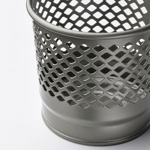 BERGGRAN Candle holder, gray, 3 ½ "