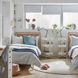 BERGPALM Comforter set, gray/stripe, Twin/Twin X-long