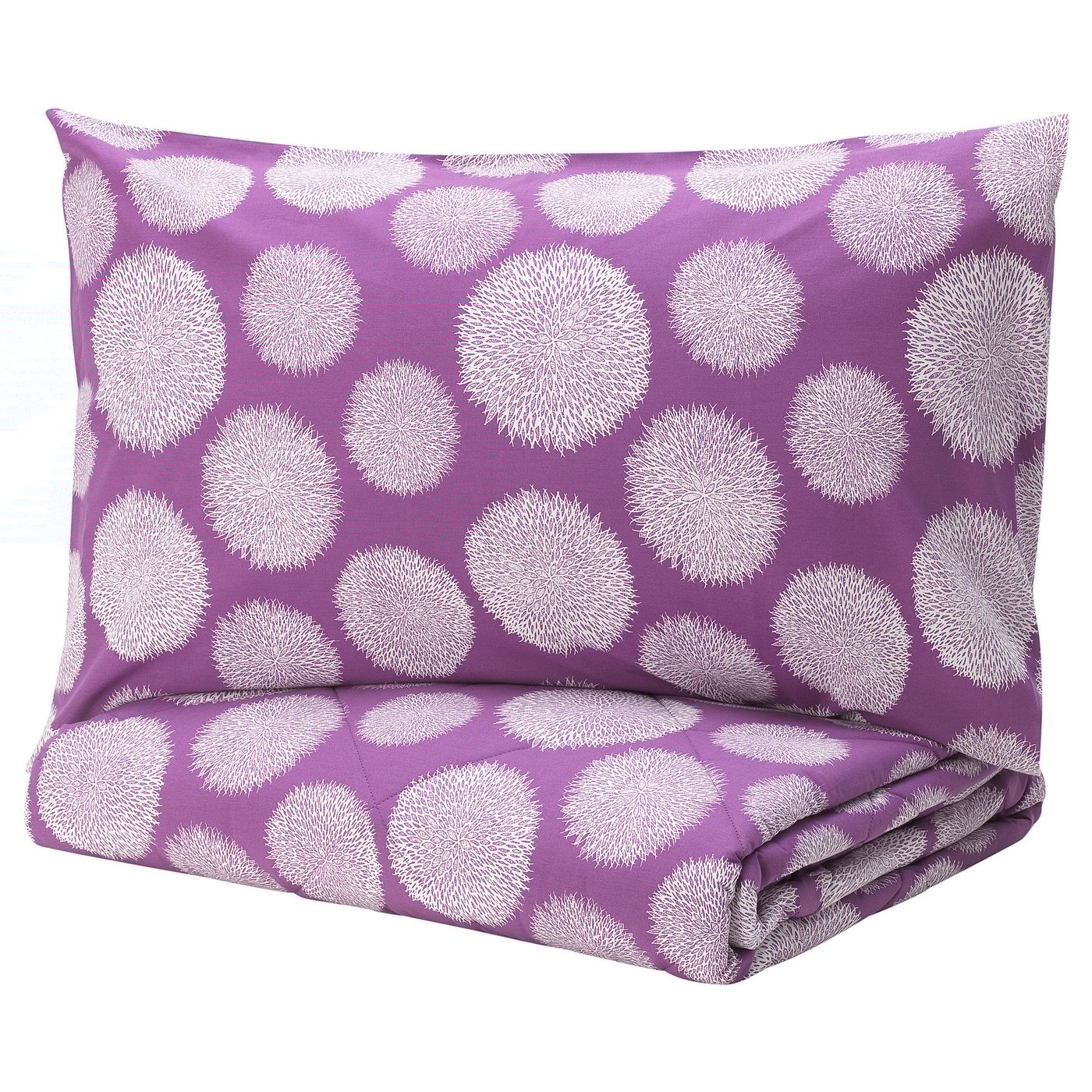 BERGRÖR Comforter set, 3pieces, flower, King IKEA