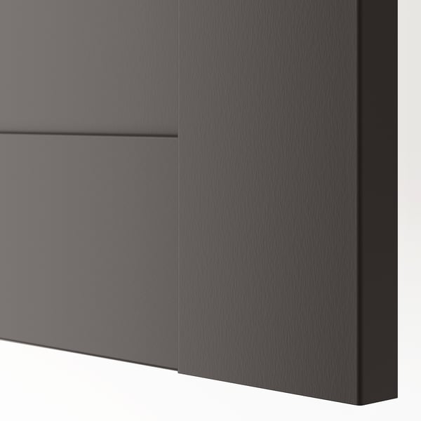 BERGSBO Door, dark gray, 19 1/2x90 3/8 "