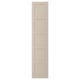 BERGSBO Door, gray-beige, 19 1/2x90 3/8 "