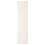 BERGSBO Door with hinges, white, 19 1/2x76 5/8 "