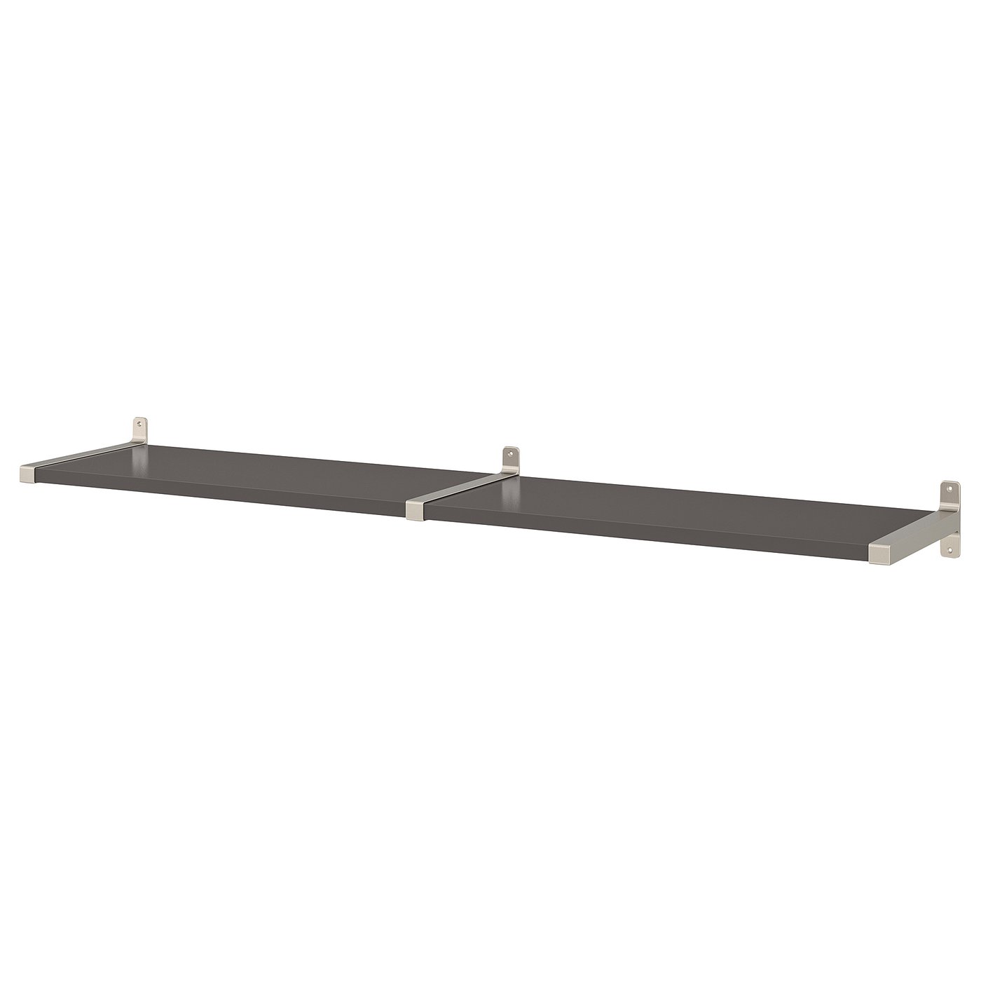 Bergshult Granhult Wall Shelf Dark Gray Nickel Plated 63x11 3 4 Ikea