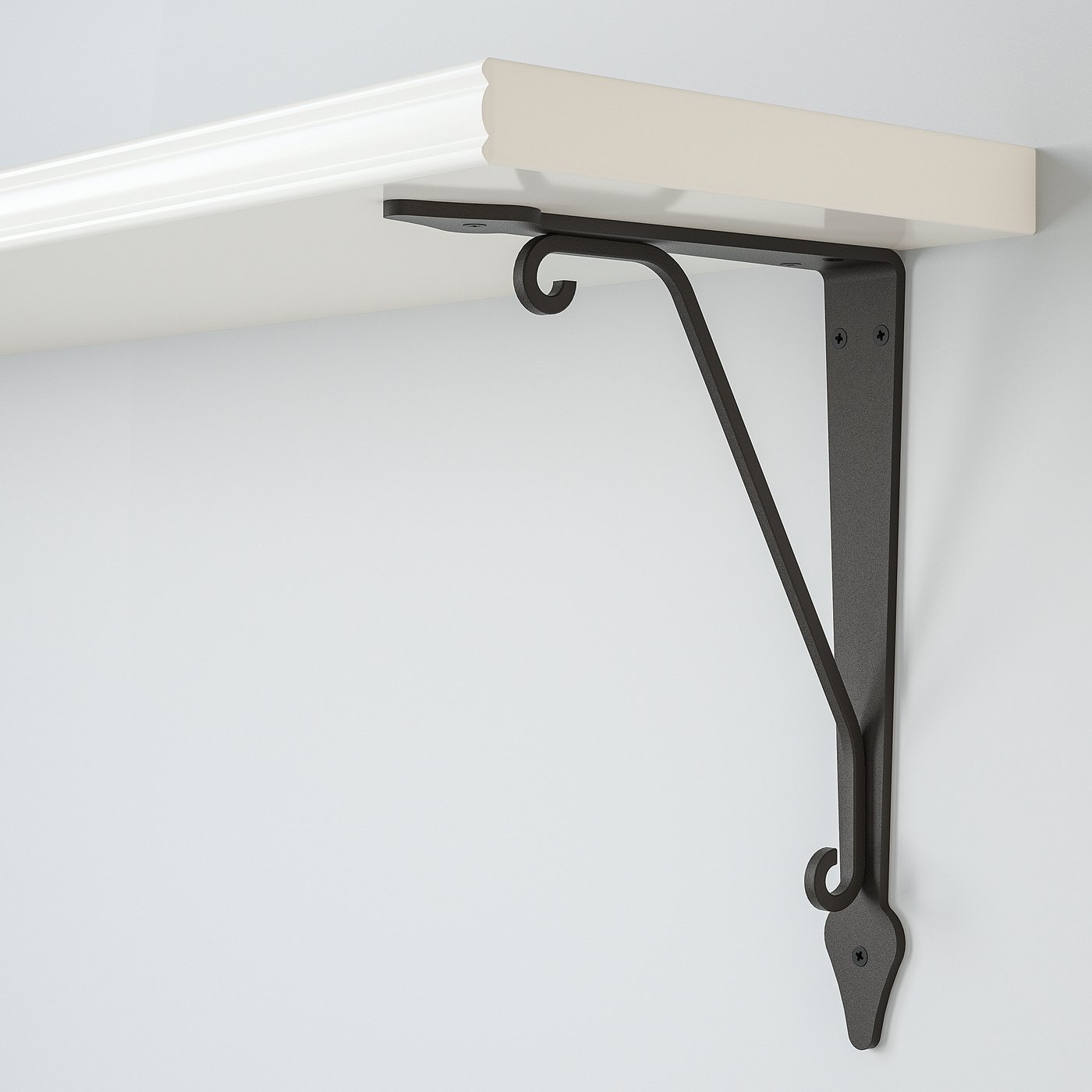 Wall shelf, white/anthracite 4