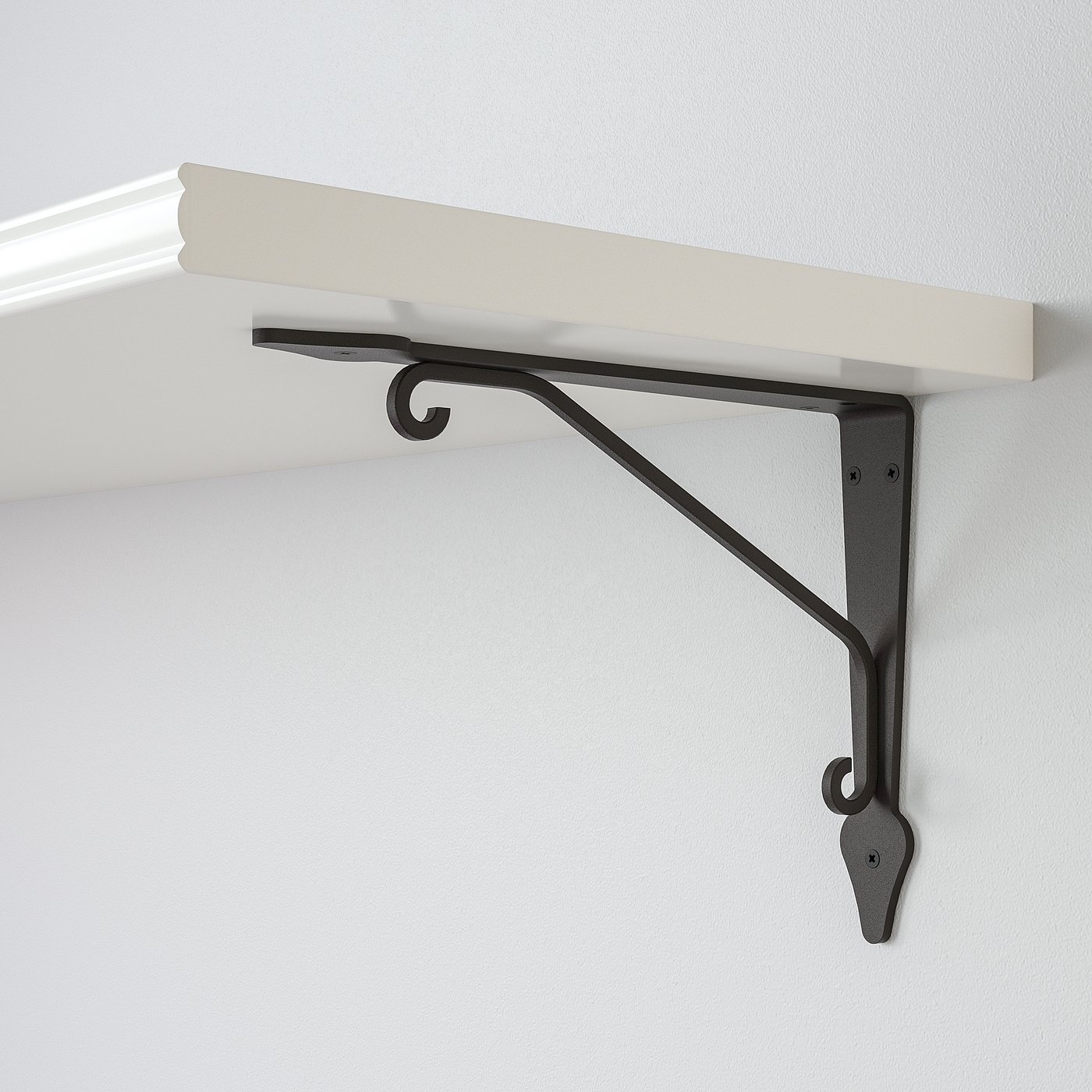 Wall shelf, white/anthracite 5