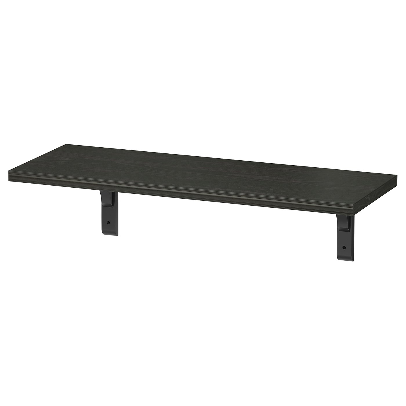 BERGSHULT / RAMSHULT wall shelf, brownblack, 311/2x113/4" IKEA