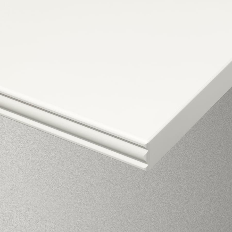 BERGSHULT / TOMTHULT shelf with bracket, white, 471/4x113/4" IKEA