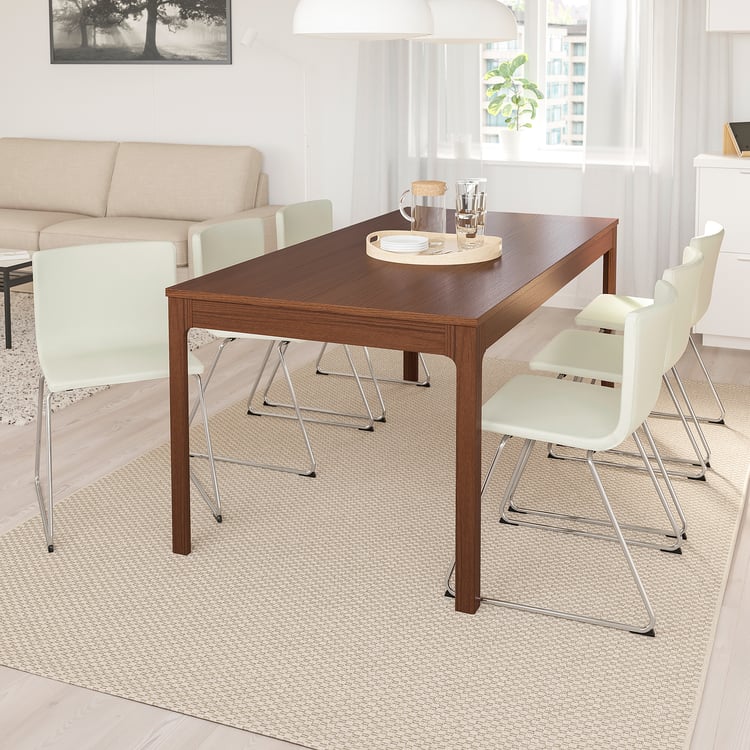 BERNHARD Chair, chrome plated/Mjuk white IKEA