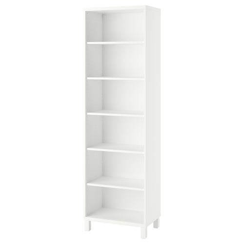 BESTÅ Cabinet, white, 23 5/8x15 3/4x79 1/2 "