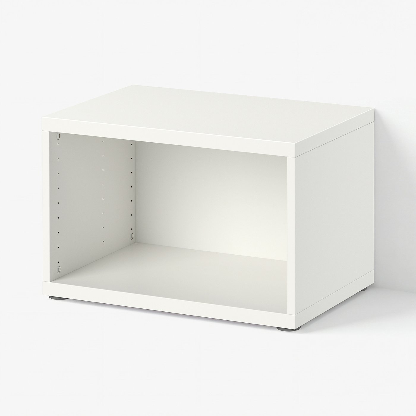 BESTÅ frame, white, 235/8x153/4x15