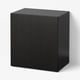 BESTÅ Shelf unit with door, black-brown/Lappviken black-brown, 23 5/8x16 1/2x25 1/4 "
