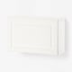 BESTÅ Shelf unit with door, white/Smeviken white, 23 5/8x8 5/8x15 "