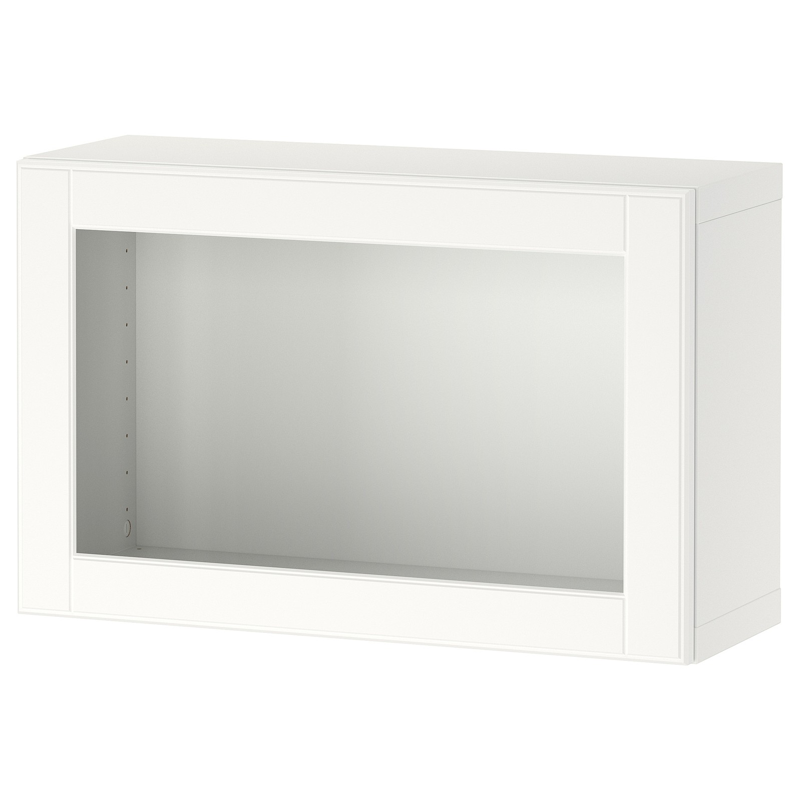 BESTÅ Shelf unit with glass door white/Ostvik white IKEA