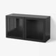 BESTÅ Shelf unit with glass doors, black-brown/Sindvik black-brown clear glass, 47 1/4x15 3/4x25 1/4 "