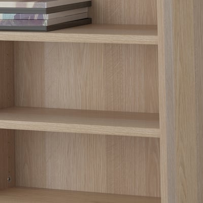 BESTÅ Shelf, white stained oak effect, 22x6 1/4 "