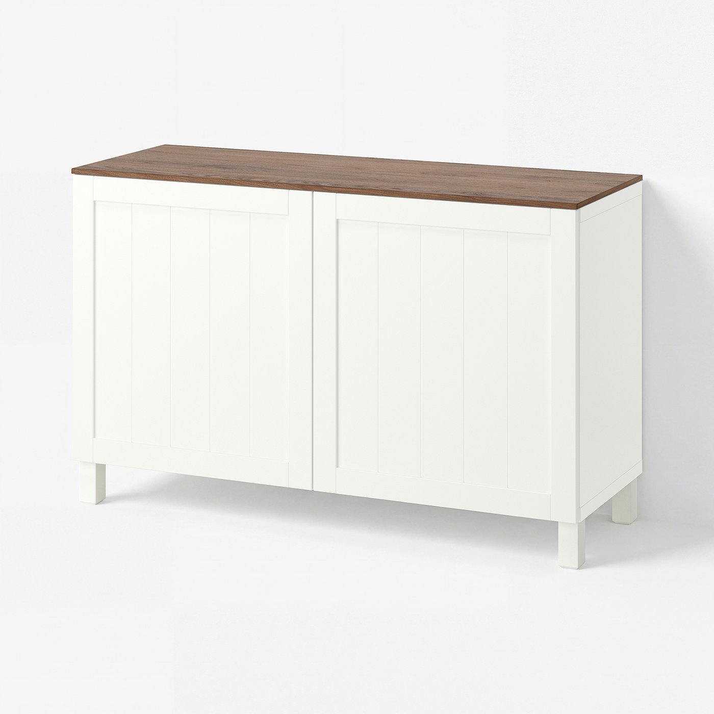 BESTÅ storage combination with doors, white/Pipmakare white, 471