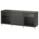 BESTÅ Storage combination with drawers, dark gray Lappviken/Sindvik dark gray, 70 7/8x16 1/2x29 1/8 "