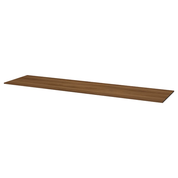 BESTÅ Top panel, brown/walnut, 70 7/8x16 1/2 "