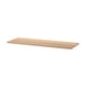 Option: BESTÅ Top panel, oak veneer, 47 1/4x16 1/2 "