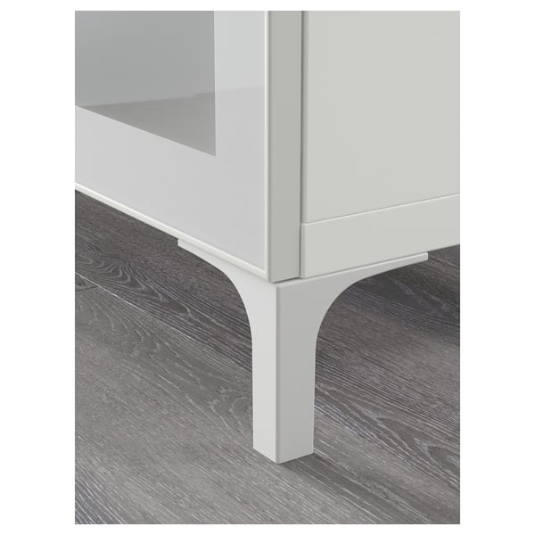 Besta Tv Unit White Selsviken High Gloss White Frosted Glass Ikea