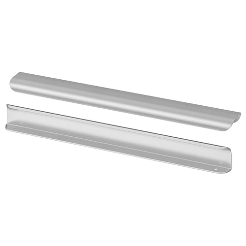 Modern kitchen handles, BILLSBRO in stainless steel, sleek design, minimalist style, aluminium material with powder coating.