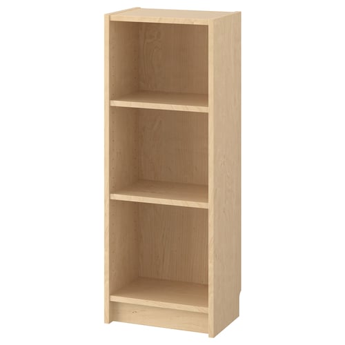 BILLY bookcase, birch veneer, 153/4x11x413/4" IKEA