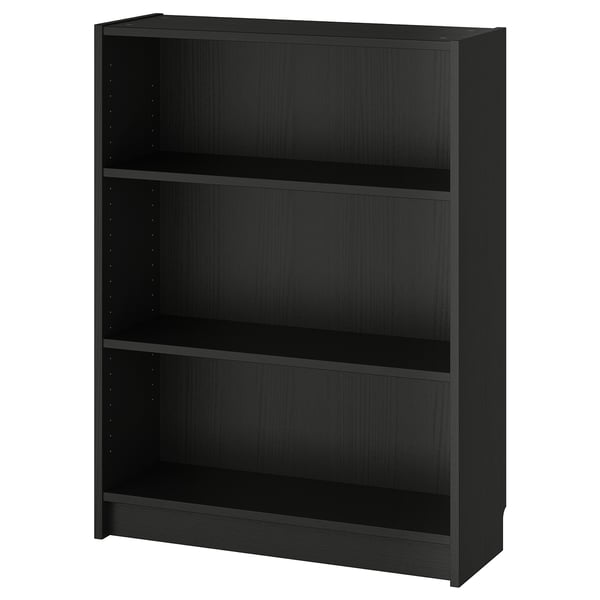 BILLY Bookcase, black-brown, 311/2x11x413/4 - IKEA