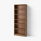 BILLY Bookcase, brown walnut effect, 31 1/2x11x79 1/2 "
