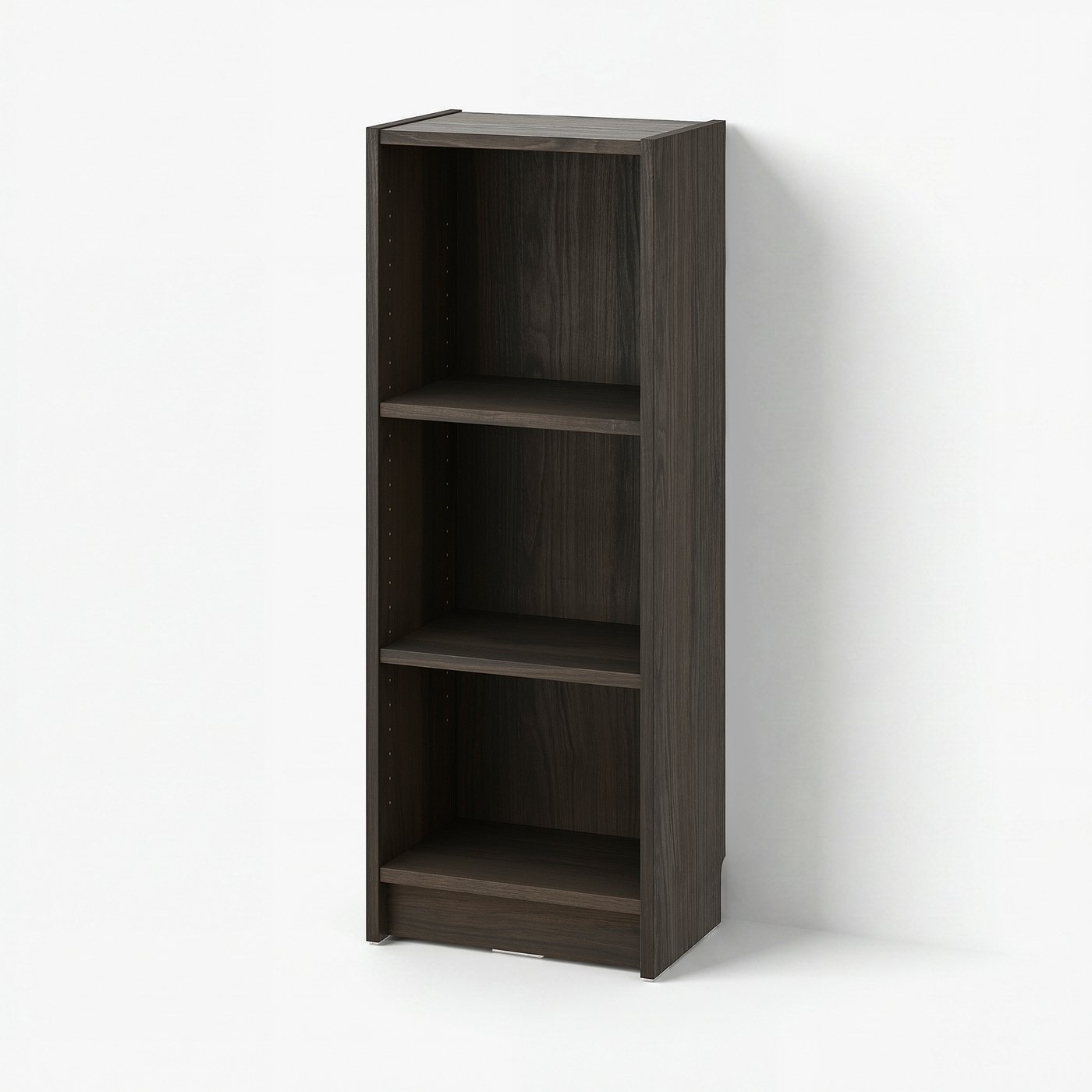 BILLY bookcase, dark-brown oak effect, 153/4x11x413/4