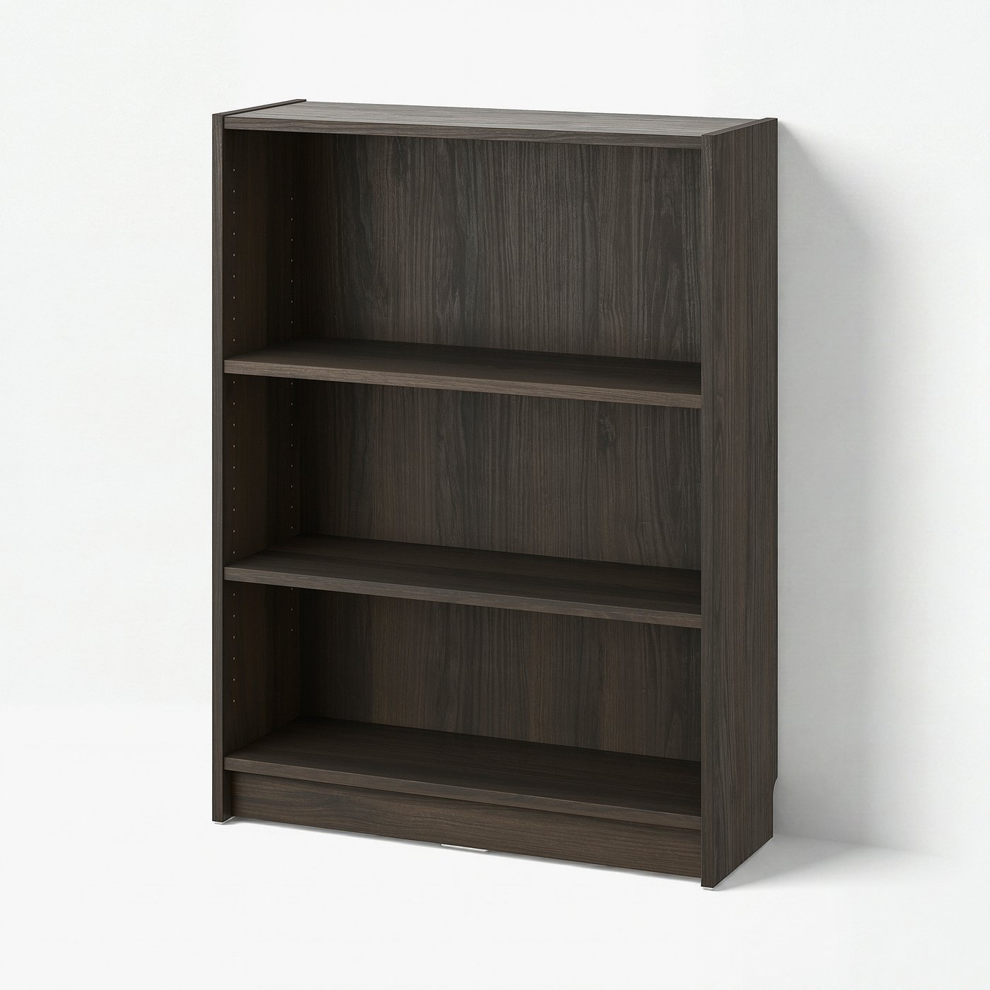 BILLY bookcase, dark-brown oak effect, 311/2x11x413/4
