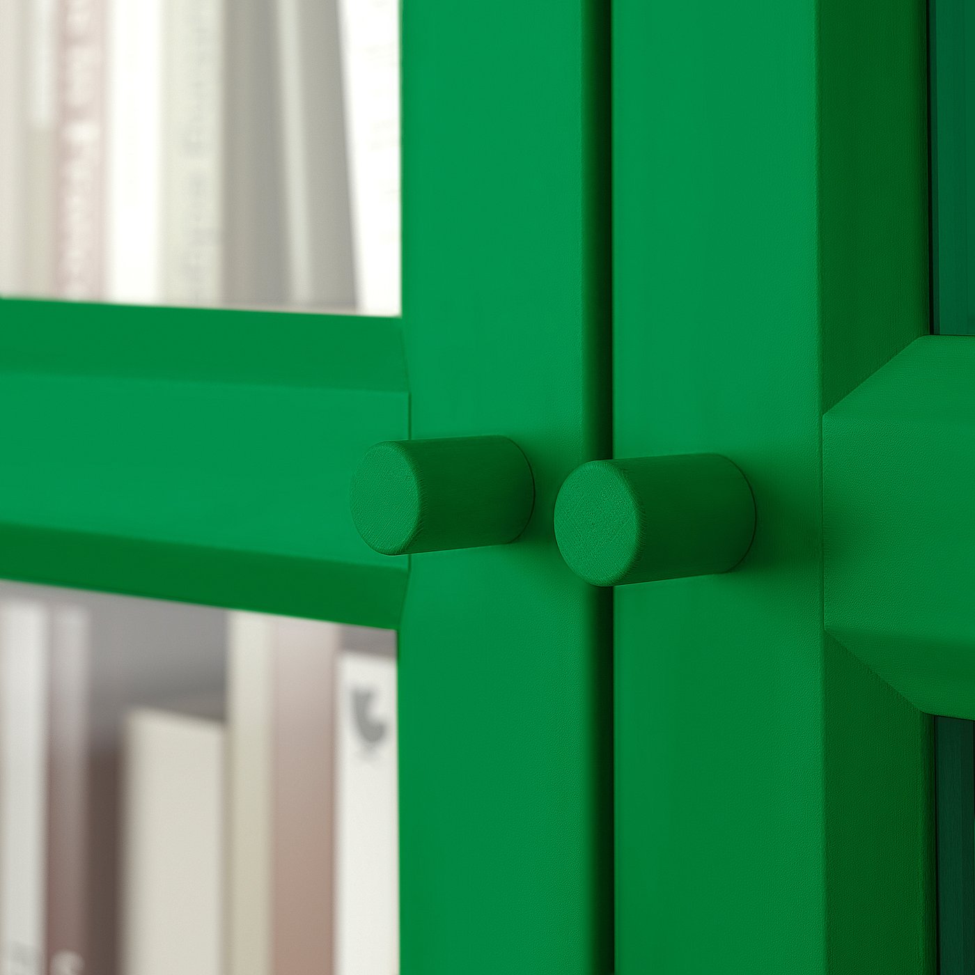 BILLY bookcase, green, 63x113/4x791/2
