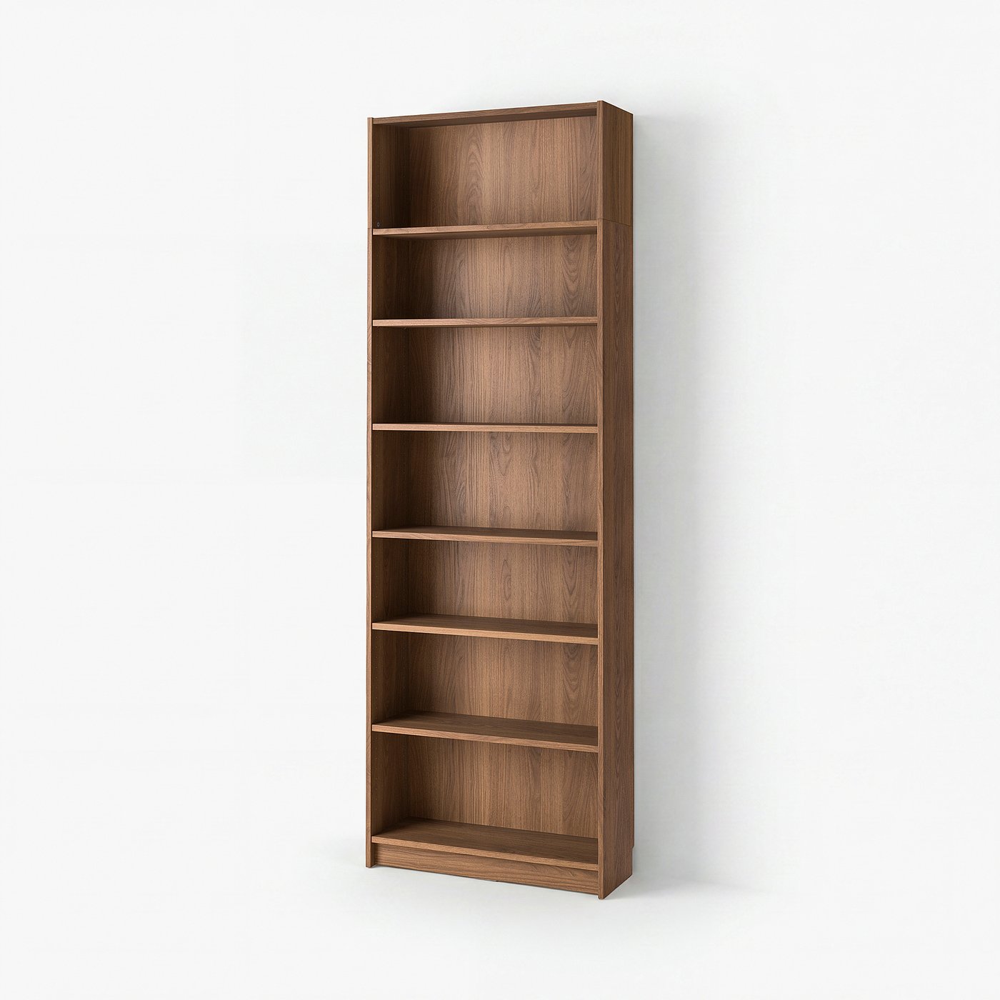 BILLY bookcase with height extension unit, brown walnut effect