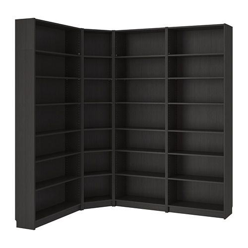 BILLY Bookcase blackbrown IKEA