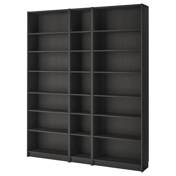Billy Bookcase Black Brown Ikea