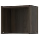 BILLY Height extension unit, dark brown oak effect, 16x11x14 "