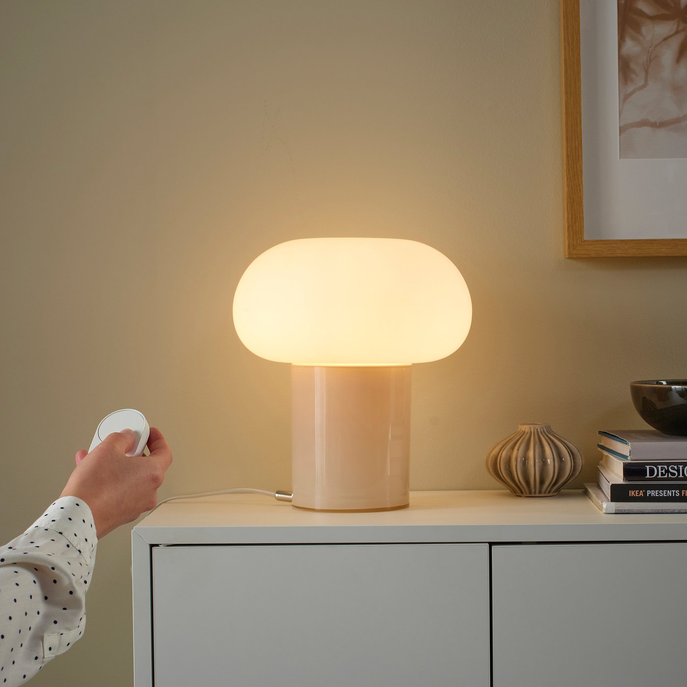 BILRESA remote control, white smart/scroll wheel - IKEA