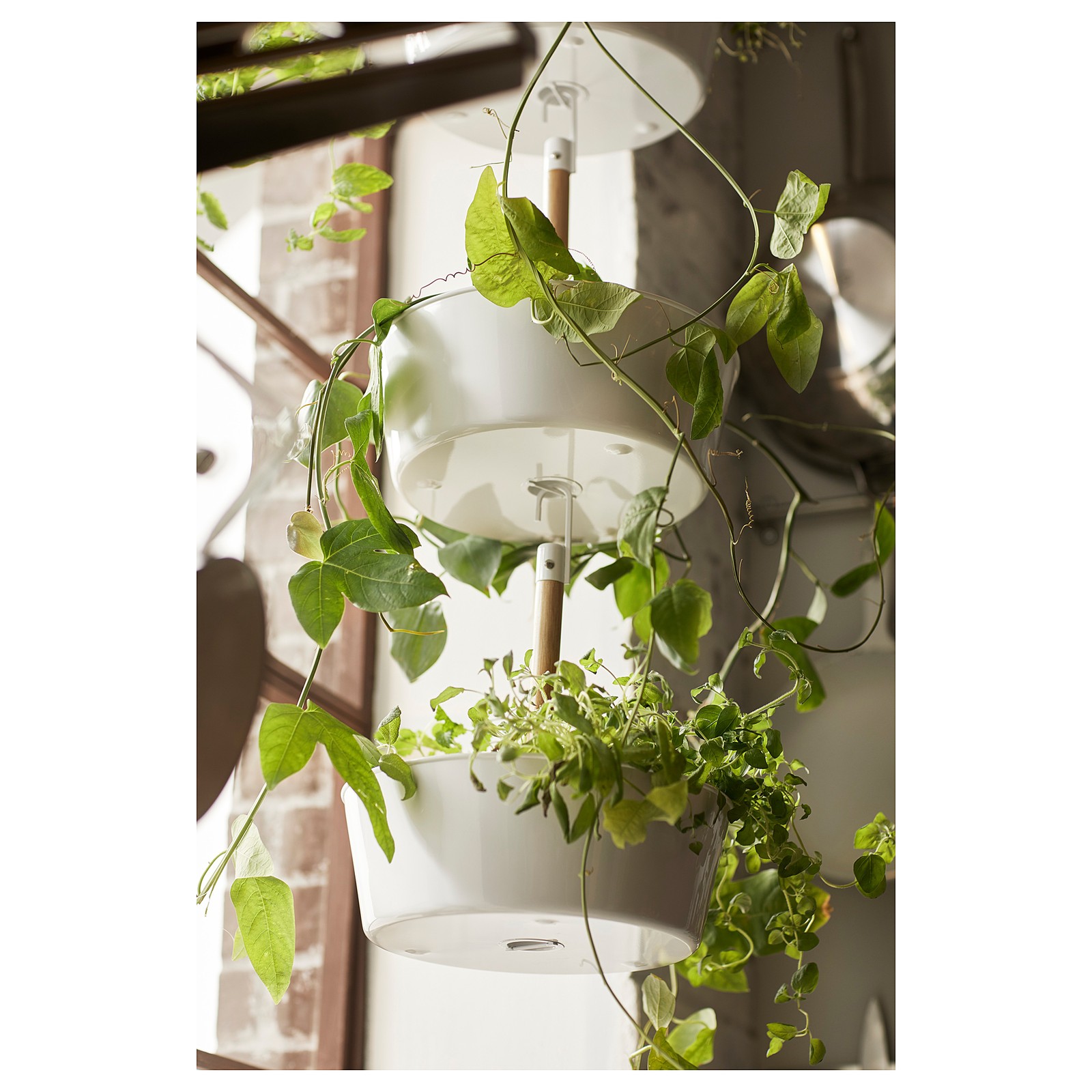 BITTERGURKA Hanging planter, white IKEA