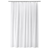 BJÄRSEN Shower curtain, white, 71x79 "