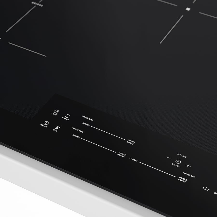 BLACKSTAD induction cooktop, black, 30" IKEA