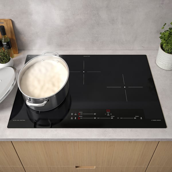 BLACKSTAD Induction cooktop, black, 30 - IKEA