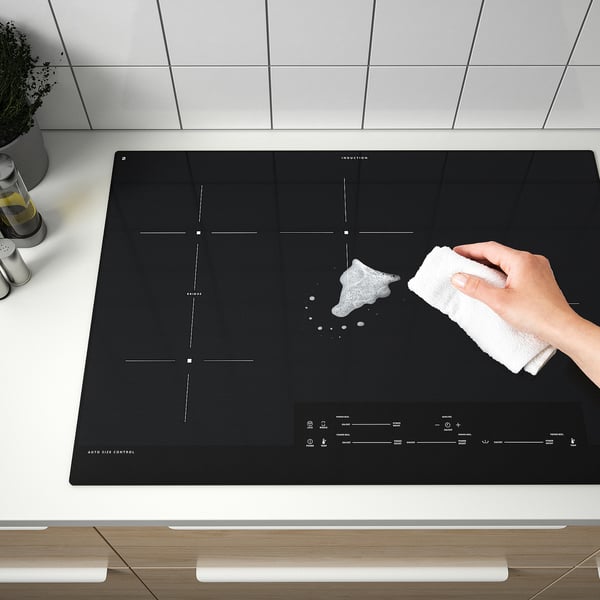 SÄRKLASSIG Induction cooktop, black, 30 - IKEA