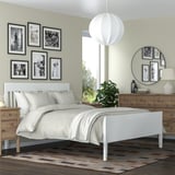 BLÅLJUS Rug, flatwoven, handwoven natural/gray/brown check, 6 ' 7 "x9 ' 10 "