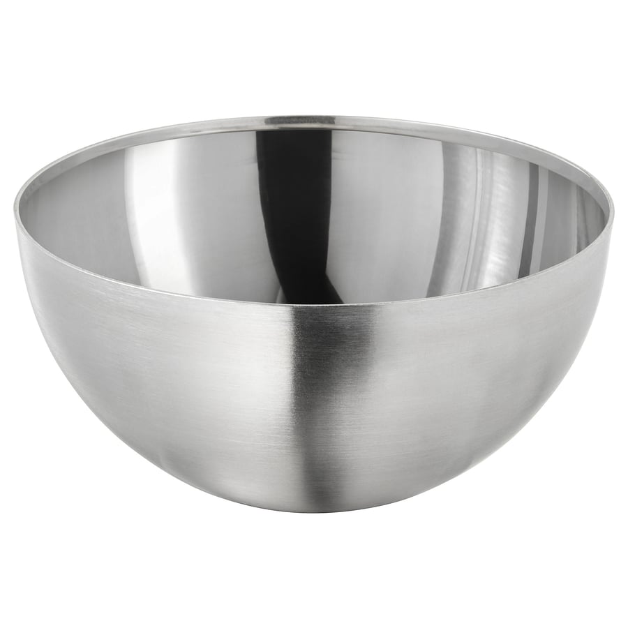 Serving bowl, stainless steel,
