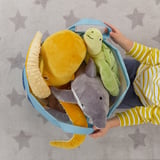 BLÅVINGAD Storage bag, ocean animals pattern/multicolor