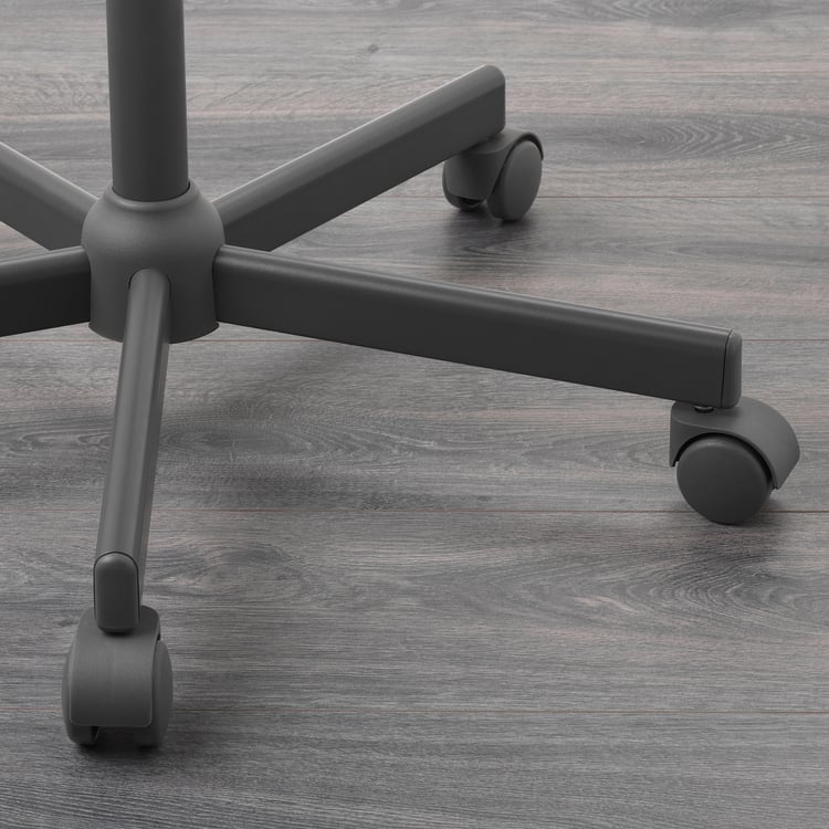 BLECKBERGET swivel chair, Idekulla dark gray IKEA